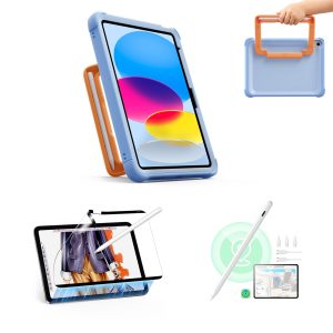 iPad 11 (A16) 2025 Kids Creator Bundle - Sky Blue
