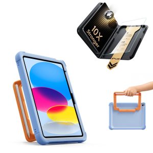 iPad 11 (A16) 2025 Kids Ultimate Protection Bundle - Sky Blue