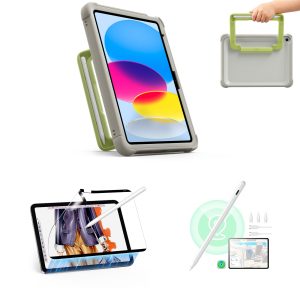 iPad 11 (A16) 2025 Kids Creator Bundle - Gray