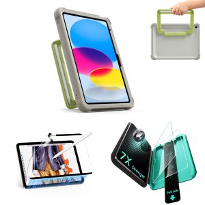 iPad 11 (A16) 2025 Kids All-in-One Bundle - Gray