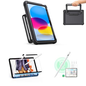 iPad 11 (A16) 2025 Kids Creator Bundle - Black