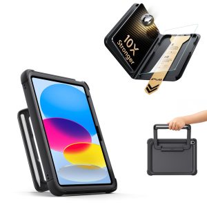 iPad 11 (A16) 2025 Kids Ultimate Protection Bundle - Black
