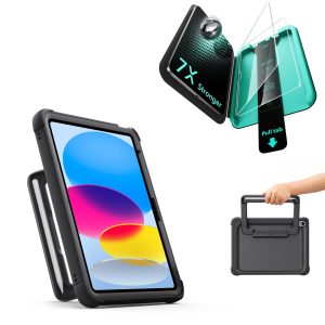 iPad 11 (A16) 2025 Kids Protection Bundle - Black