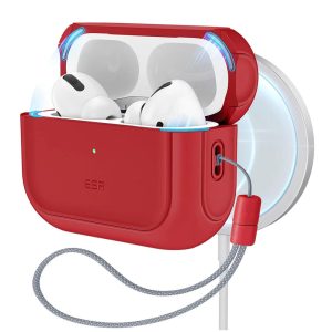 AirPods Pro 3 Orbit Hybrid Magnetic Case - Dark Red