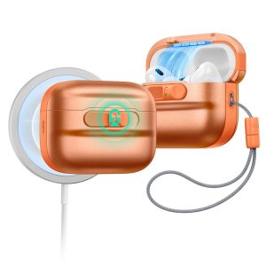 AirPods Pro 3 Pulse FlickLock Magnetic Case - Orange
