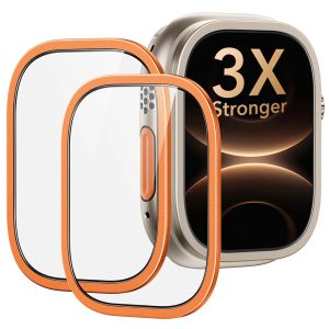 Apple Watch Ultra 3 Armorite Pro Screen Protector (Bezel) - Orange