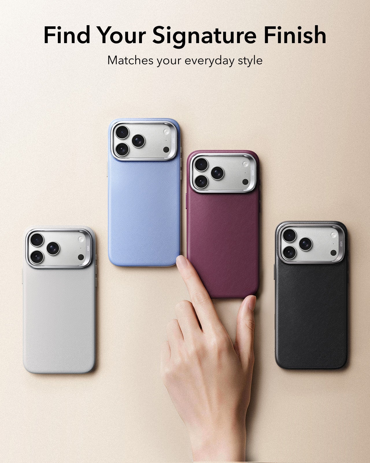 iPhone 17 Pro Atelier Magnetic Case with Camera Control and Flex Stand - Black - Image 9