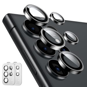 Galaxy S24 Ultra Armorite Camera Lens Protectors Set - Black