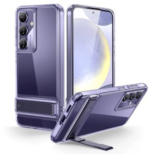 Galaxy S24 Boost Kickstand Case - Clear Purple