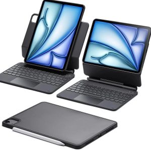 iPad Air 10.9 (5th/4th Gen). and Pro 11 (4th/3rd/2nd/1st Gen) Rebound Magnetic Keyboard Case 360 - US Layout-Black