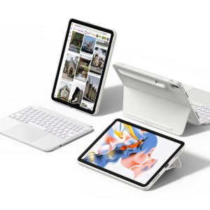 iPad Pro 11 (M4) 2024 Shift Keyboard Case (Detachable) - US Layout - White