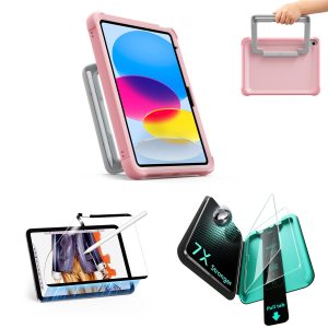 iPad 11 (A16) 2025 Kids All-in-One Bundle - Pink