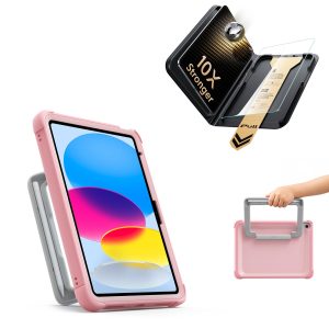 iPad 11 (A16) 2025 Kids Ultimate Protection Bundle - Pink