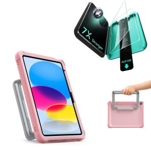 iPad 11 (A16) 2025 Kids Protection Bundle - Pink