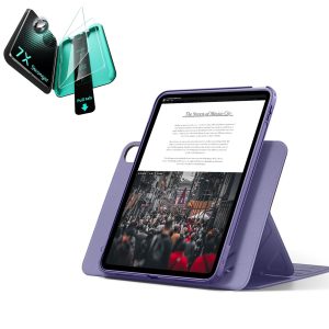 iPad 11 (A16) 2025 Bundle Shift Magnetic Case & Armorite® Protection - Purple