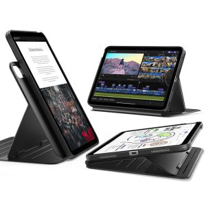 iPad Air 11 (2024). Air 10.9 (5th/4th Gen) Shift Magnetic Case - Black