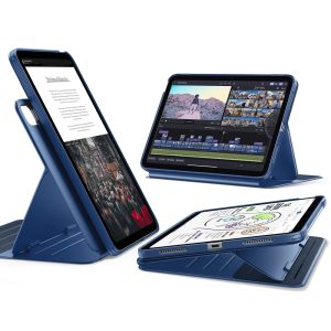 iPad Air 11 (2024). Air 10.9 (5th/4th Gen) Shift Magnetic Case - Navy Blue
