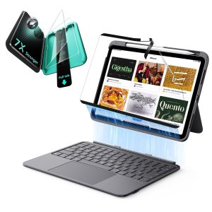 iPad Air 11 (2025) Flex Keyboard Case (Detachable) Transformation Bundle- US Layout-Dark Gray