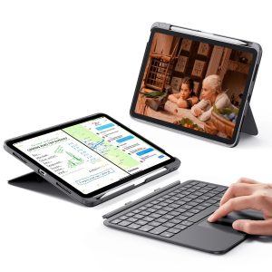 iPad Air 11 (2024) Flex Keyboard Case (Detachable)- US Layout-Dark Gray