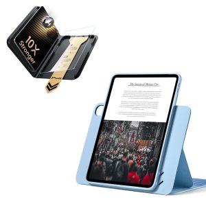 iPad Air 11 (M4) 2026 Bundle Shift Magnetic Case & Armorite® Pro Screen Protector With UltraFit Tray - Blue