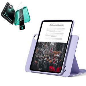 iPad Air 11 (M4) 2026 Bundle Shift Magnetic Case & Armorite® Protection - Light Purple