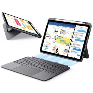 iPad Air 11 (M4) 2026 Flex Keyboard Case (Detachable)- US Layout-Dark Gray