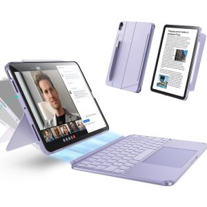 iPad Air 11 (M4) 2026 Shift Keyboard Case (Detachable) -US Layout-Purple