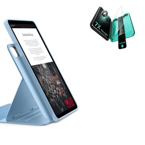 iPad Air 13 (M4) 2026 Bundle Shift Magnetic Case & Armorite® Protection - Blue