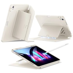 iPad Air 13 (M4) 2026 Flip Magnetic Case with Pencil Holder - Starlight