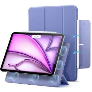 iPad Air 13 (M4) 2026 Rebound Magnetic Case - Purple