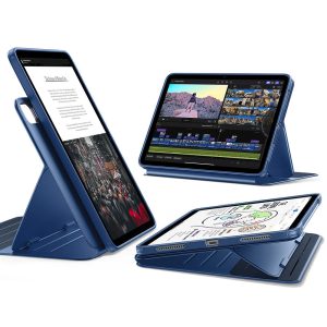 iPad Air 13 (M4) 2026 Shift Magnetic Case - Navy Blue