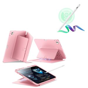 iPad Pro 11?? (2024) Flip Magnetic Case with Pencil Bundle - Pink