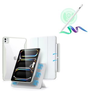 iPad Pro 11  (2024) Rebound Hybrid Case 360 with Digital Pencil Bundle - Brilliant White