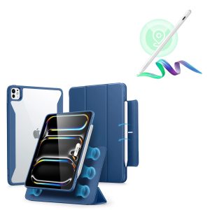 iPad Pro 11  (2024) Rebound Hybrid Case 360 with Digital Pencil Bundle - Navy Blue