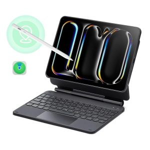 iPad Pro 11  (2024) Rebound Magnetic Keyboard Case 360 Pencil Bundle - US Layout-Black