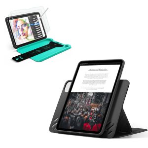 iPad Pro 11 (2025) Bundle Shift Magnetic Case & Armorite  Paper-Feel Protection - Black