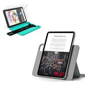 iPad Pro 11 (2025) Bundle Shift Magnetic Case & Armorite  Paper-Feel Protection - Gray