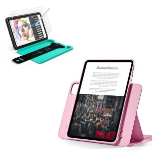 iPad Pro 11 (2025) Bundle Shift Magnetic Case & Armorite  Paper-Feel Protection - Pink