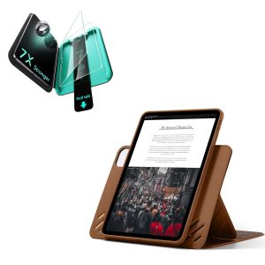 iPad Pro 11 (2025) Bundle Shift Magnetic Case & Armorite  Protection - Brown