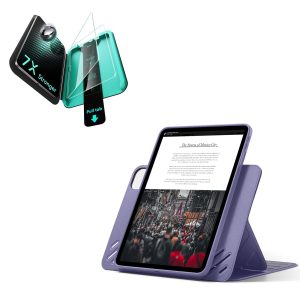 iPad Pro 11 (2025) Bundle Shift Magnetic Case & Armorite  Protection - Purple