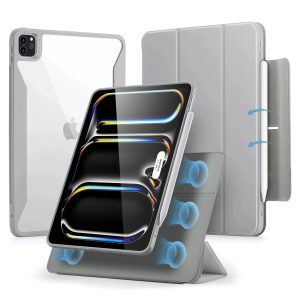 iPad Pro 11  (2024) Rebound Hybrid Case 360 - Grey