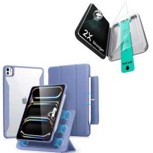iPad Pro 11  (2025) Rebound Case and Screen Protector Bundle - Lavender