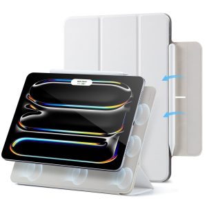iPad Pro 11 (2024) Rebound Magnetic Case - Brilliant White