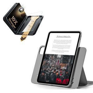 iPad Pro 11 (M5) 2025 Bundle Shift Magnetic Case & Armorite Pro Screen Protector With UltraFit Tray - Grey