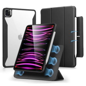 iPad Pro 12.9 (2022/2021) Rebound Hybrid Case 360 - Black