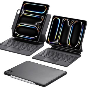 iPad Pro 13 (2024) Rebound Magnetic Keyboard Case 360 - US Layout-Black