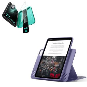 iPad Pro 13 (2025) Bundle Shift Magnetic Case & Armorite  Protection - Purple