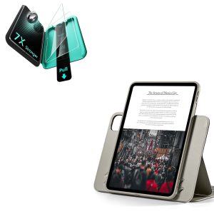iPad Pro 13 (2025) Bundle Shift Magnetic Case & Armorite  Protection - Titanium