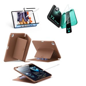 iPad Pro 13  (2025) Flip Transformation Bundle - Brown