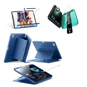 iPad Pro 13  (2025) Flip Transformation Bundle - Navy Blue
